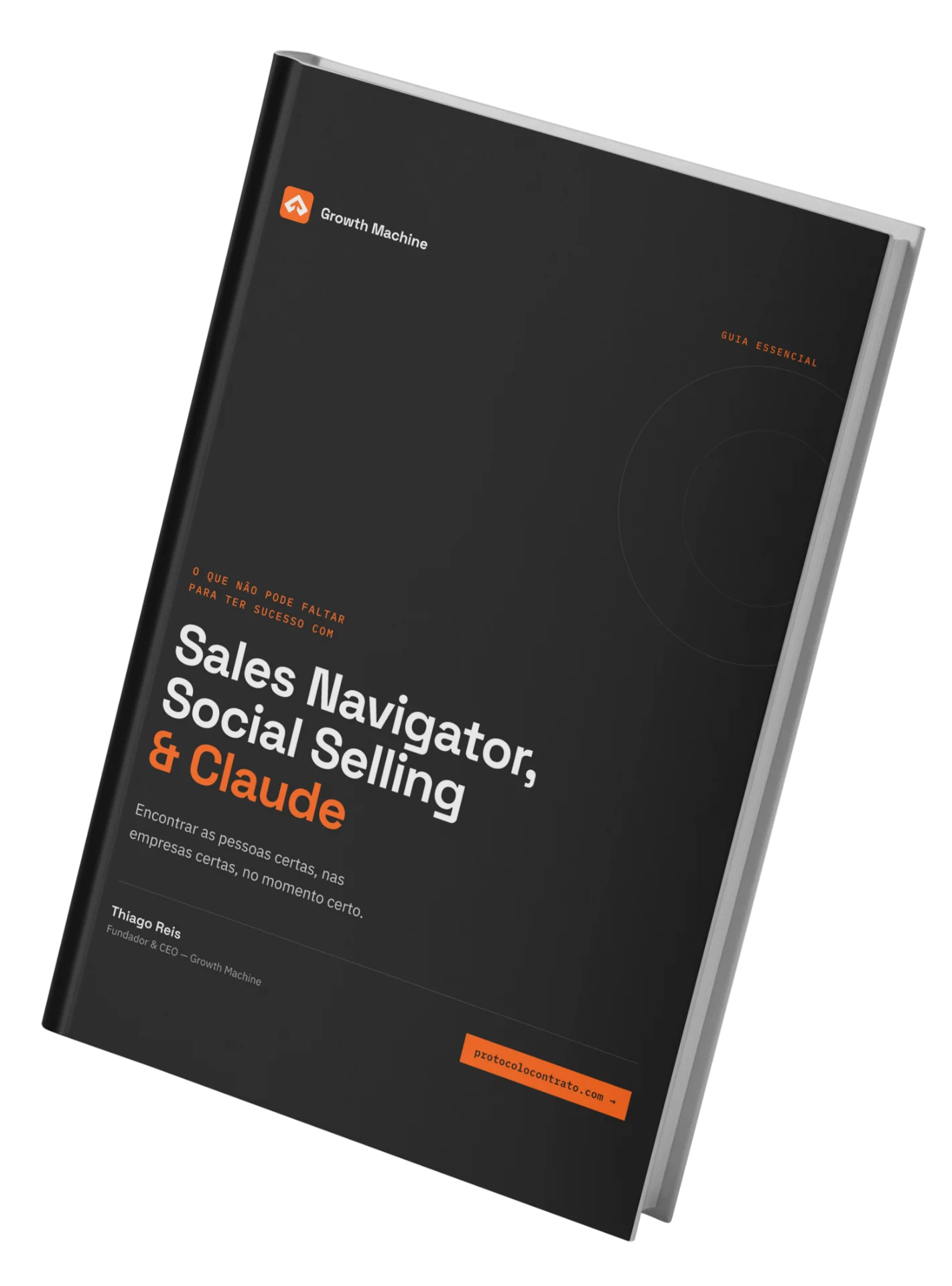 Capa do material Sales Navigator + Claude