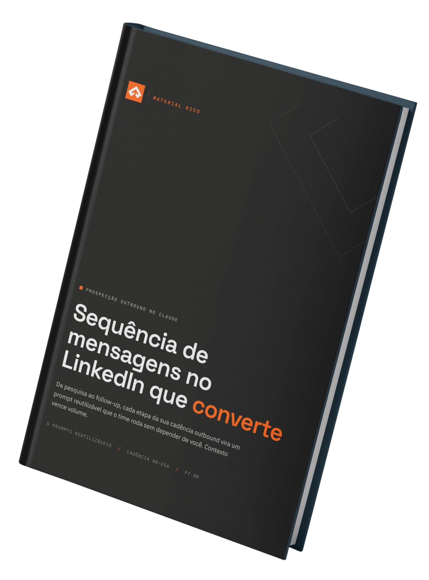 Capa do material Sequência de LinkedIn que Converte